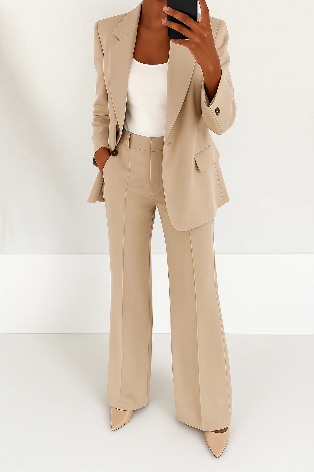 Traje de Dos Piezas Elegante para Mujer