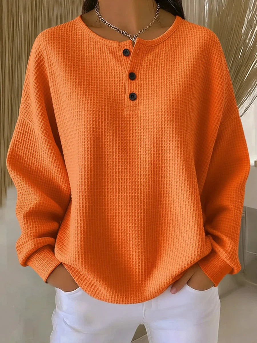 Jersey de Punto Waffle para Mujer