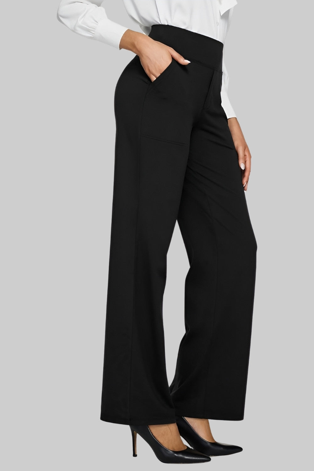 Pantalón Largo Recto de Yoga para Mujer