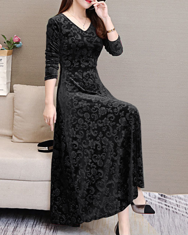 Vestido Largo de Princesa para Mujer