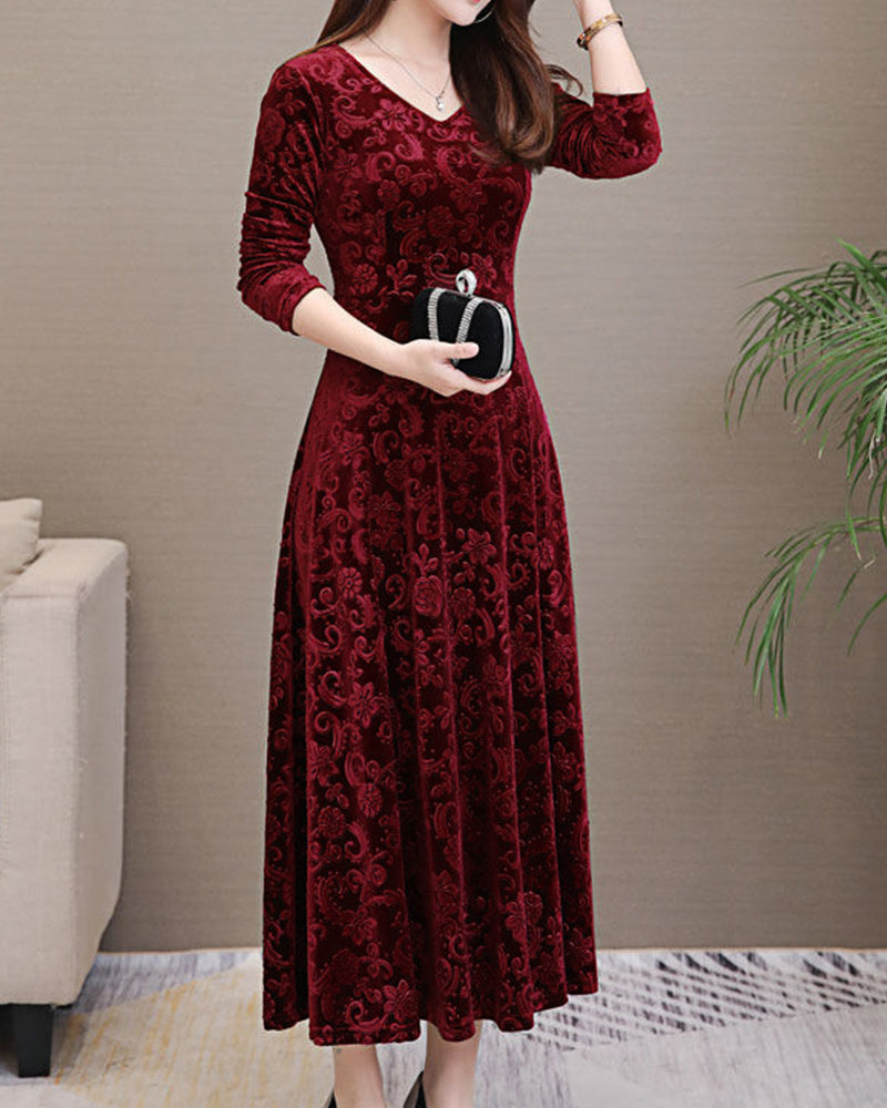 Vestido Largo de Princesa para Mujer