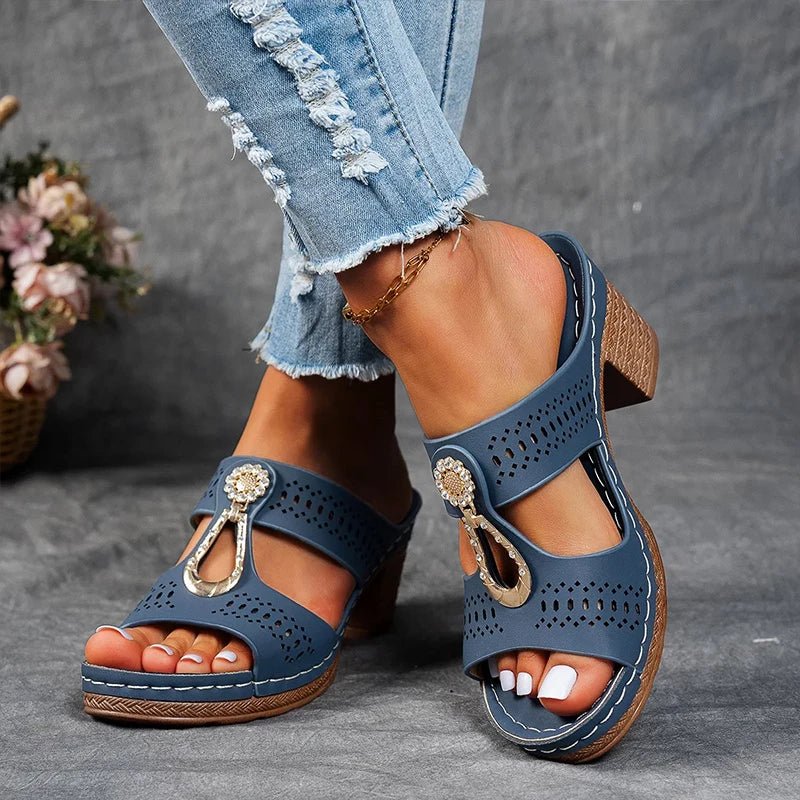 Sandalias Ortopédicas con Straps para Mujer