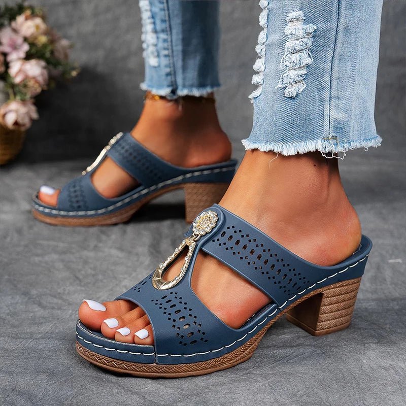 Sandalias Ortopédicas con Straps para Mujer