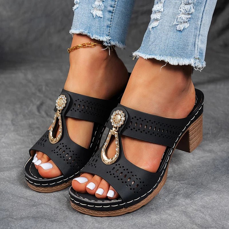 Sandalias Ortopédicas con Straps para Mujer