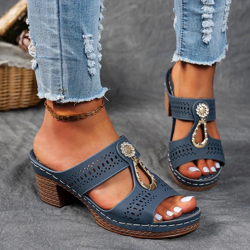 Sandalias Ortopédicas con Straps para Mujer
