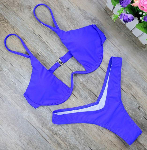 Micro Bikini con Tirantes Ajustables para Mujer