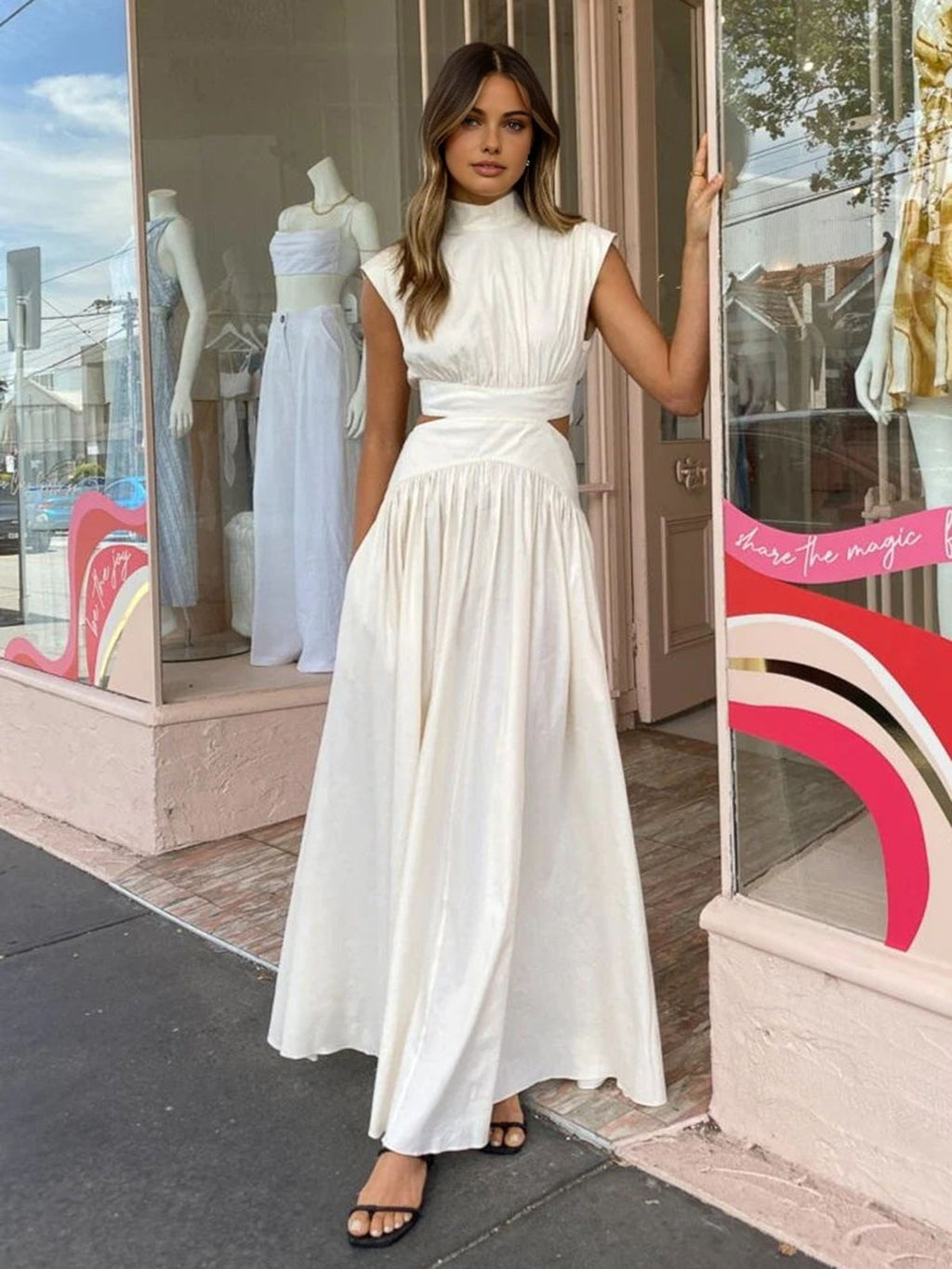 Maxi Cutout Dress for Women