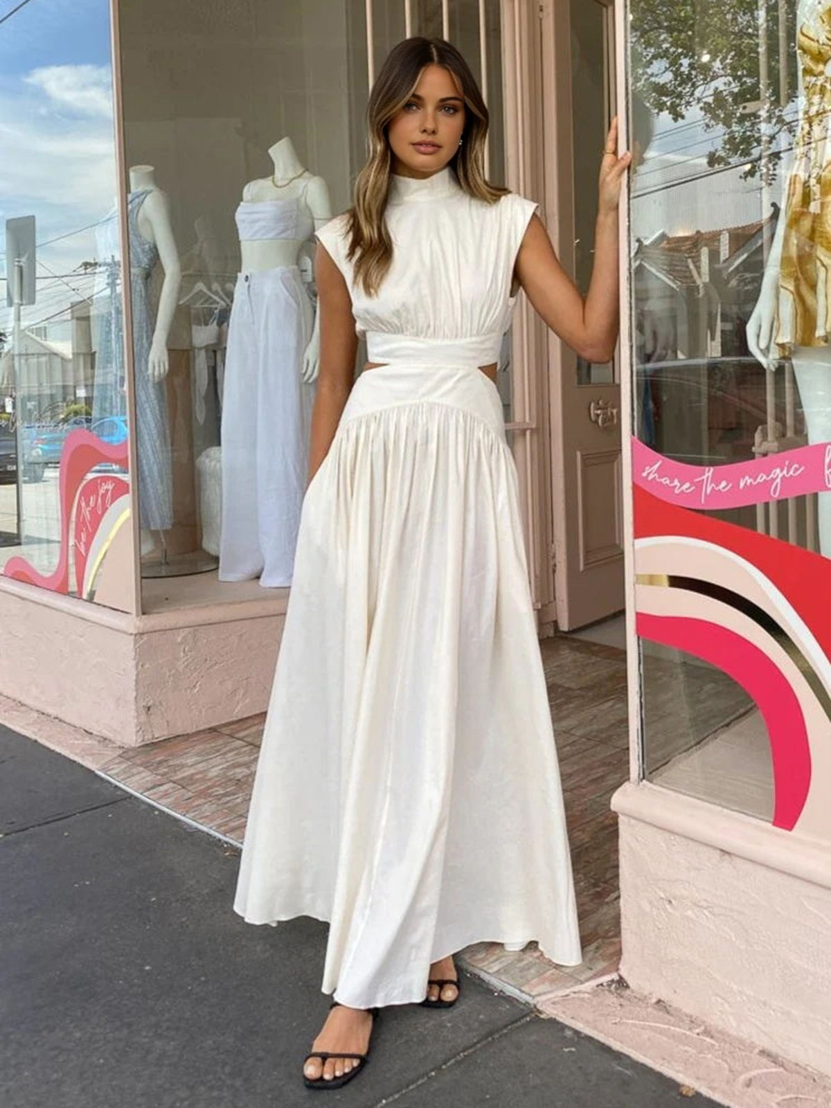 Maxi Cutout Dress for Women