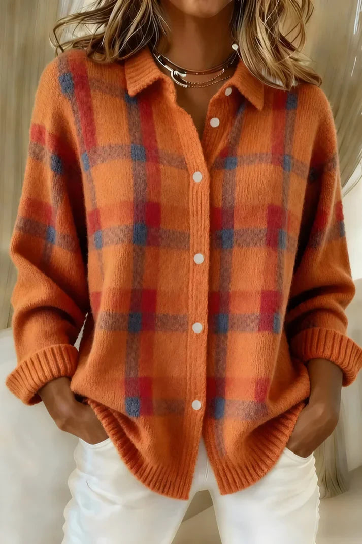 Plaid Sweater for Women