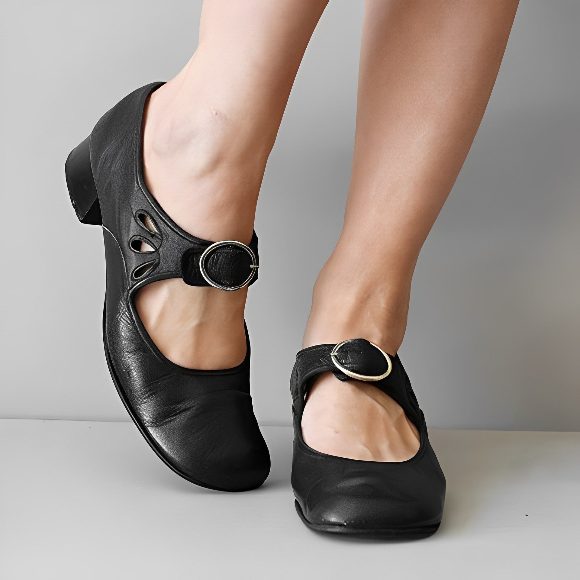 Zapatos Bajos con Correa para Mujer