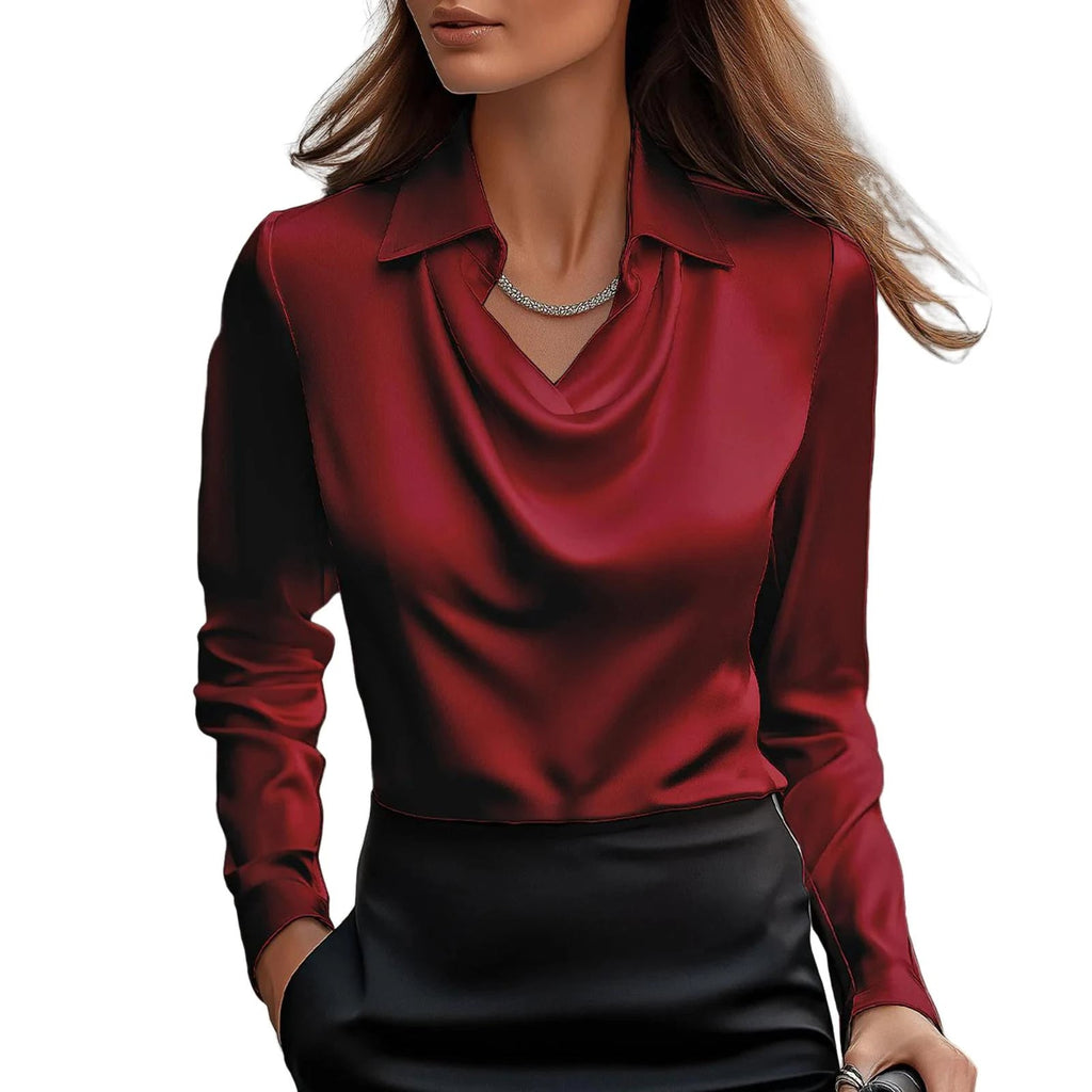 Blusa Satinada para Mujer