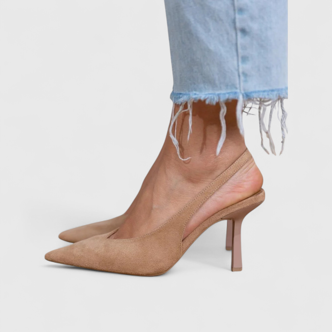 Zapatos de Tacón con Punta para Mujer