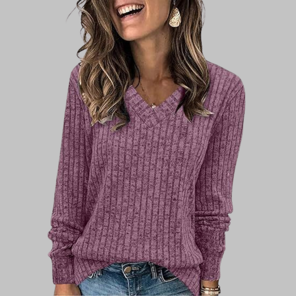 V Neck Sweater for Women