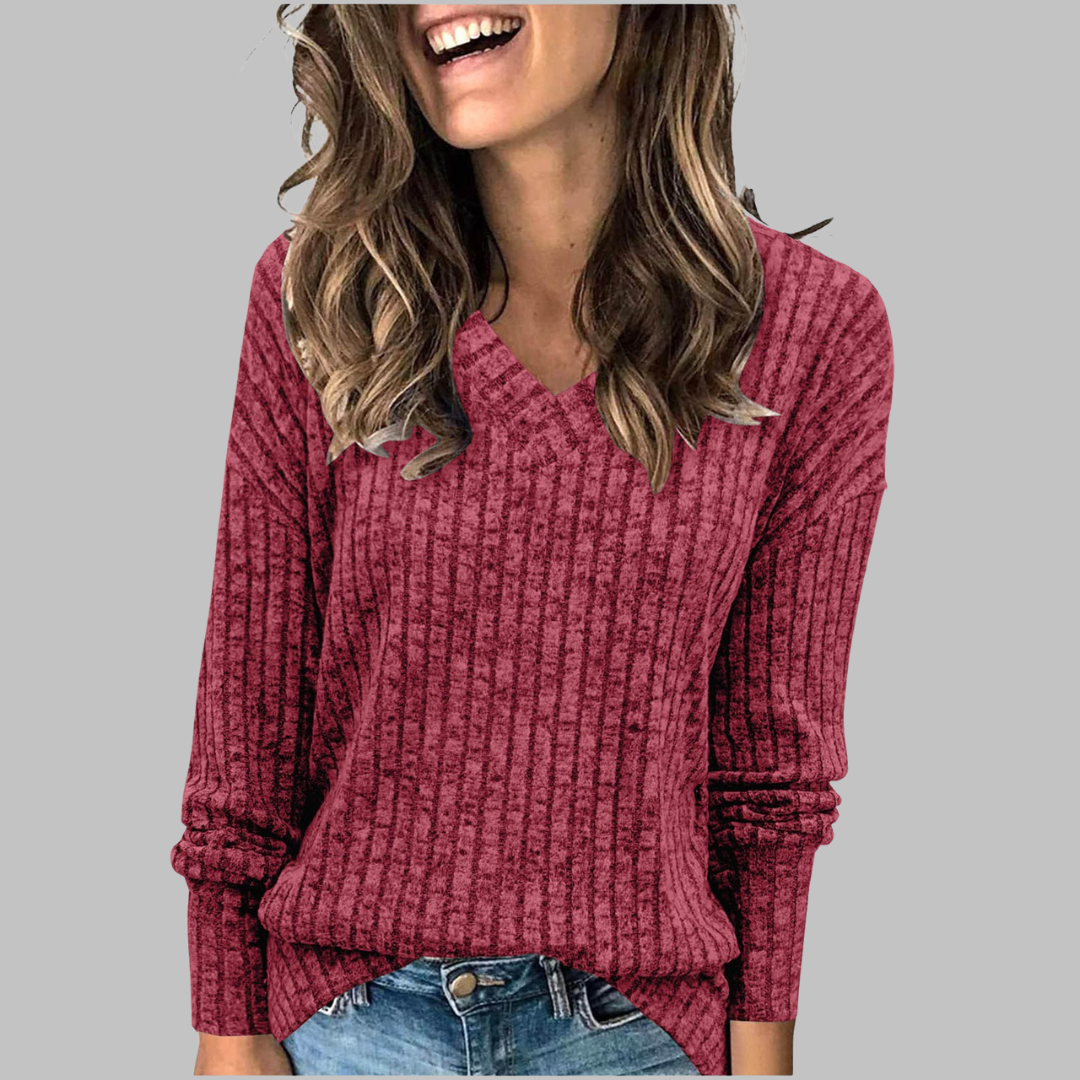 V Neck Sweater for Women