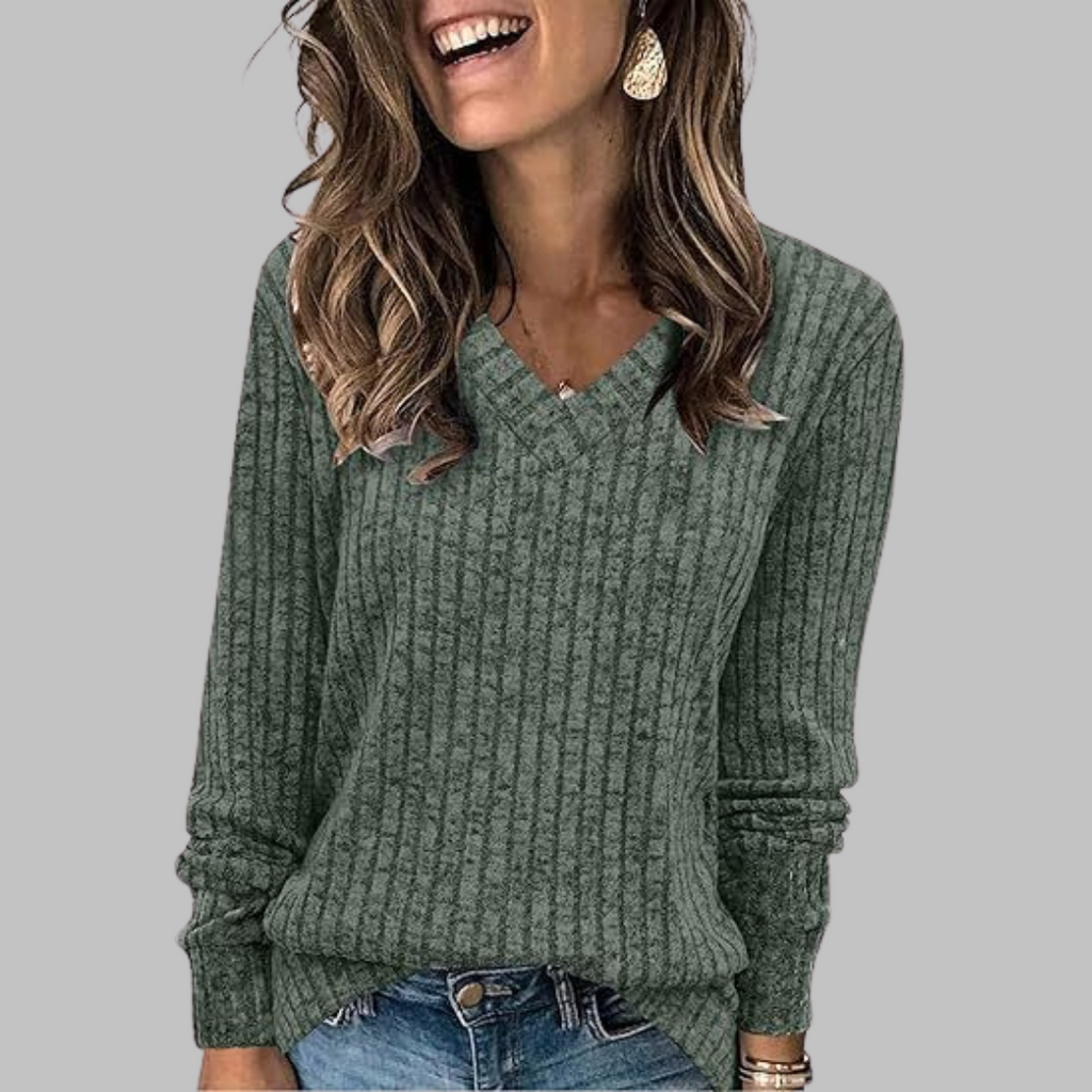 V Neck Sweater for Women
